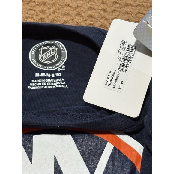 NWT New York Islanders NHL Blue Graphic T Shirt Size M (8) - Picture 3 of 5